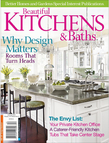Magazine Cover Better Homes Gardens Millennium Cabinetry